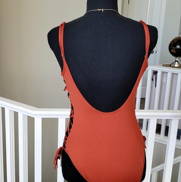 One Piece Swim Suit - Picture 2 of 4
